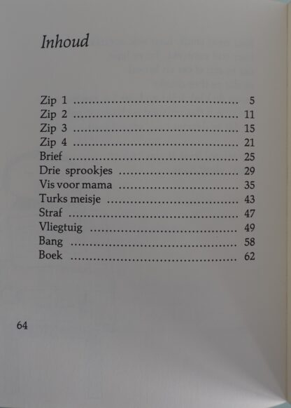 Zip en andere verhalen   -  Wim Hofman - Afbeelding 8