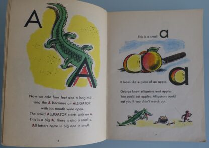 Curious George Learns the Alphabet  -  H.A. Rey - Afbeelding 3