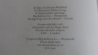 Alexander en de toverboot  -  Katharine Holabird - Afbeelding 2