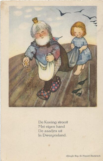 De koning strooit zaadjes uit  -  Roswitha Bitterlich