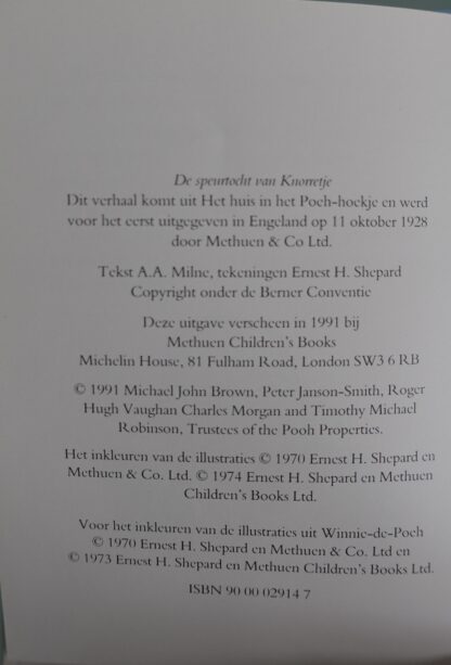 De speurtocht van Knorretje  -  A.A. Milne - Afbeelding 6