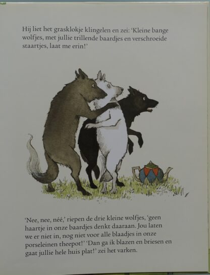 Drie kleine wolfjes en het vreselijk valse varken  -  Eugene Trivizas - Afbeelding 6