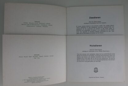 Huisdieren  -  Zeedieren  -  Erwin Eigner - Afbeelding 2