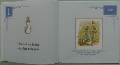 Peter Rabbit  1 2 3  -  telboek -  Beatrix Potter - Afbeelding 3