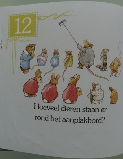 Peter Rabbit  1 2 3  -  telboek -  Beatrix Potter - Afbeelding 7