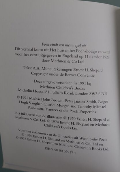 Poeh vindt een nieuw spel uit  -  A.A. Milne - Afbeelding 6