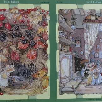 Poesie plaat  -  Brambly Hedge