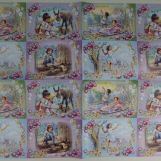 Knipvel met Tiny afbeeldingen