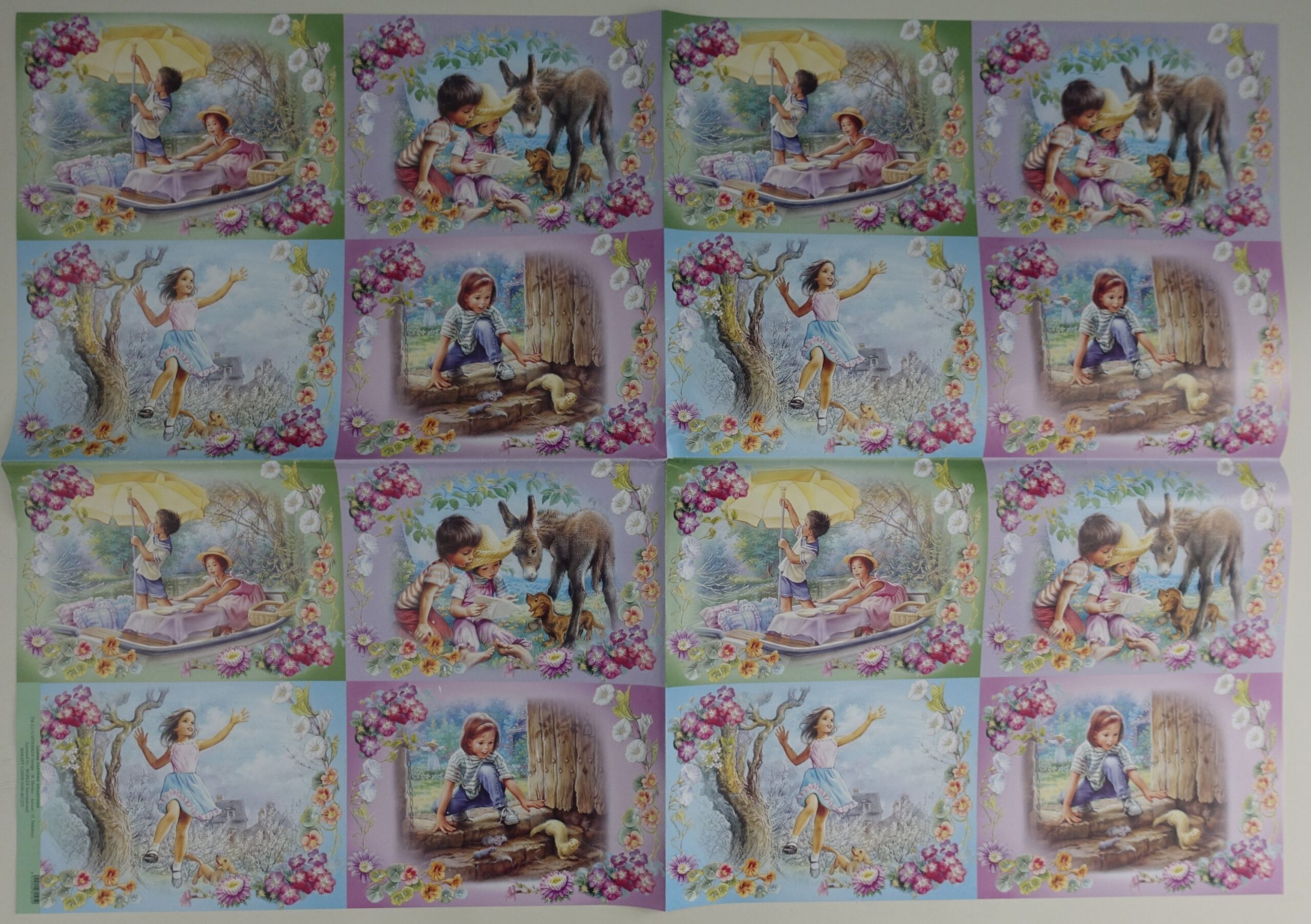 Knipvel met Tiny afbeeldingen