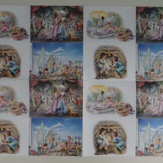 Knipvel met Tiny afbeeldingen