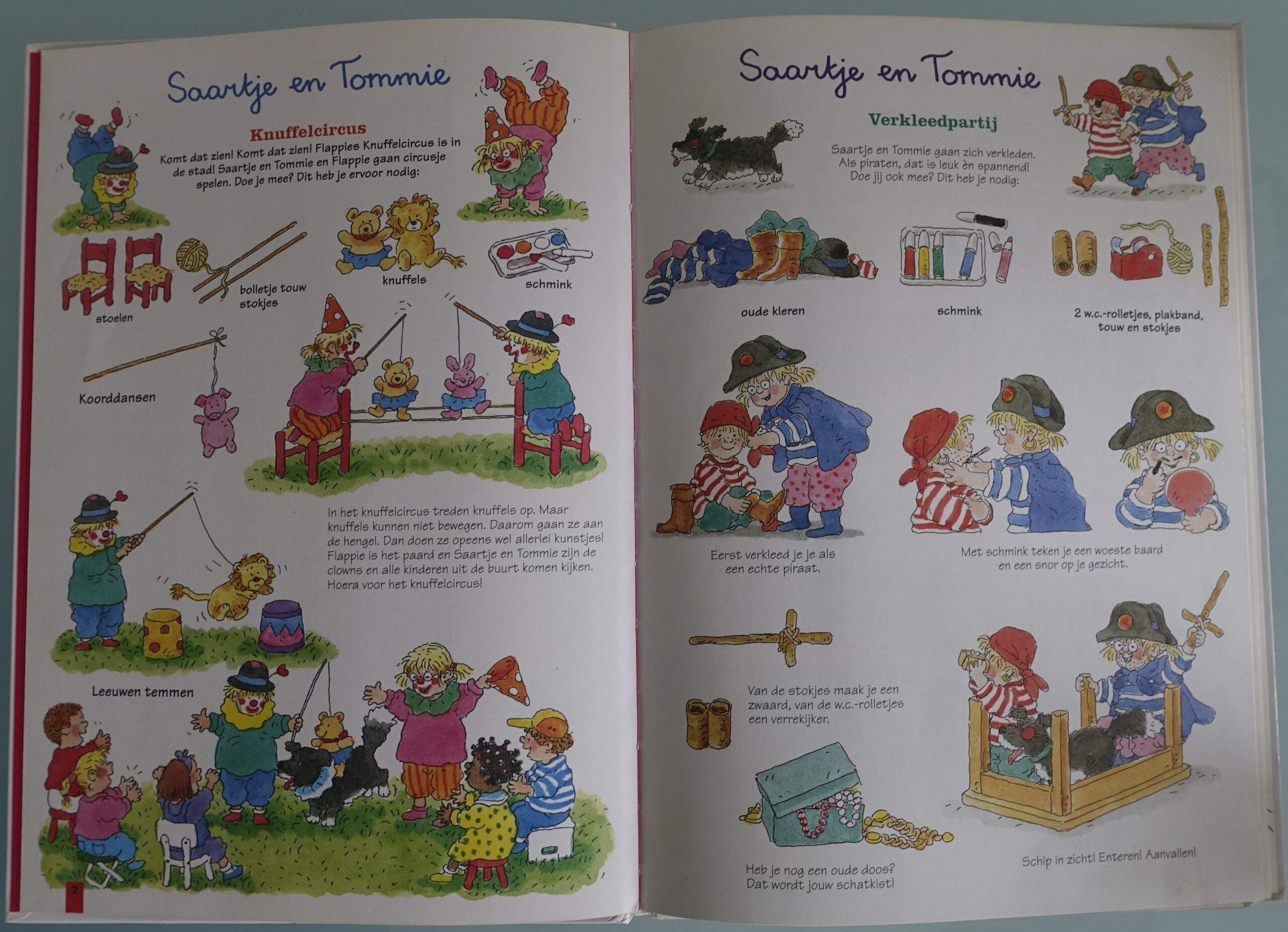 Het knutselboek van Saartje en Tommie - Francine Oomen - Afbeelding 2