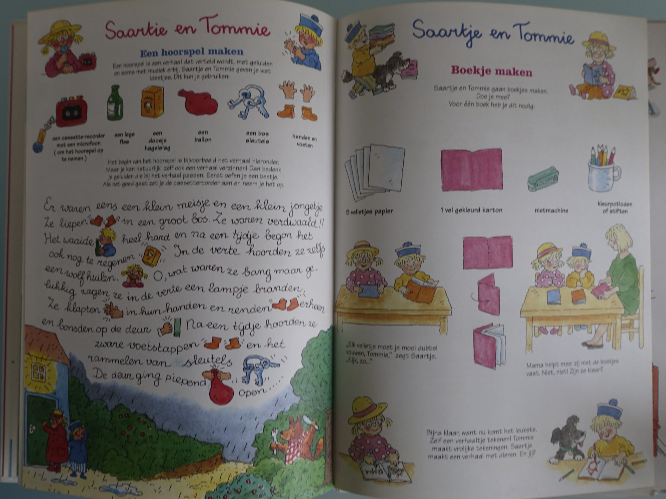 Het knutselboek van Saartje en Tommie - Francine Oomen - Afbeelding 5