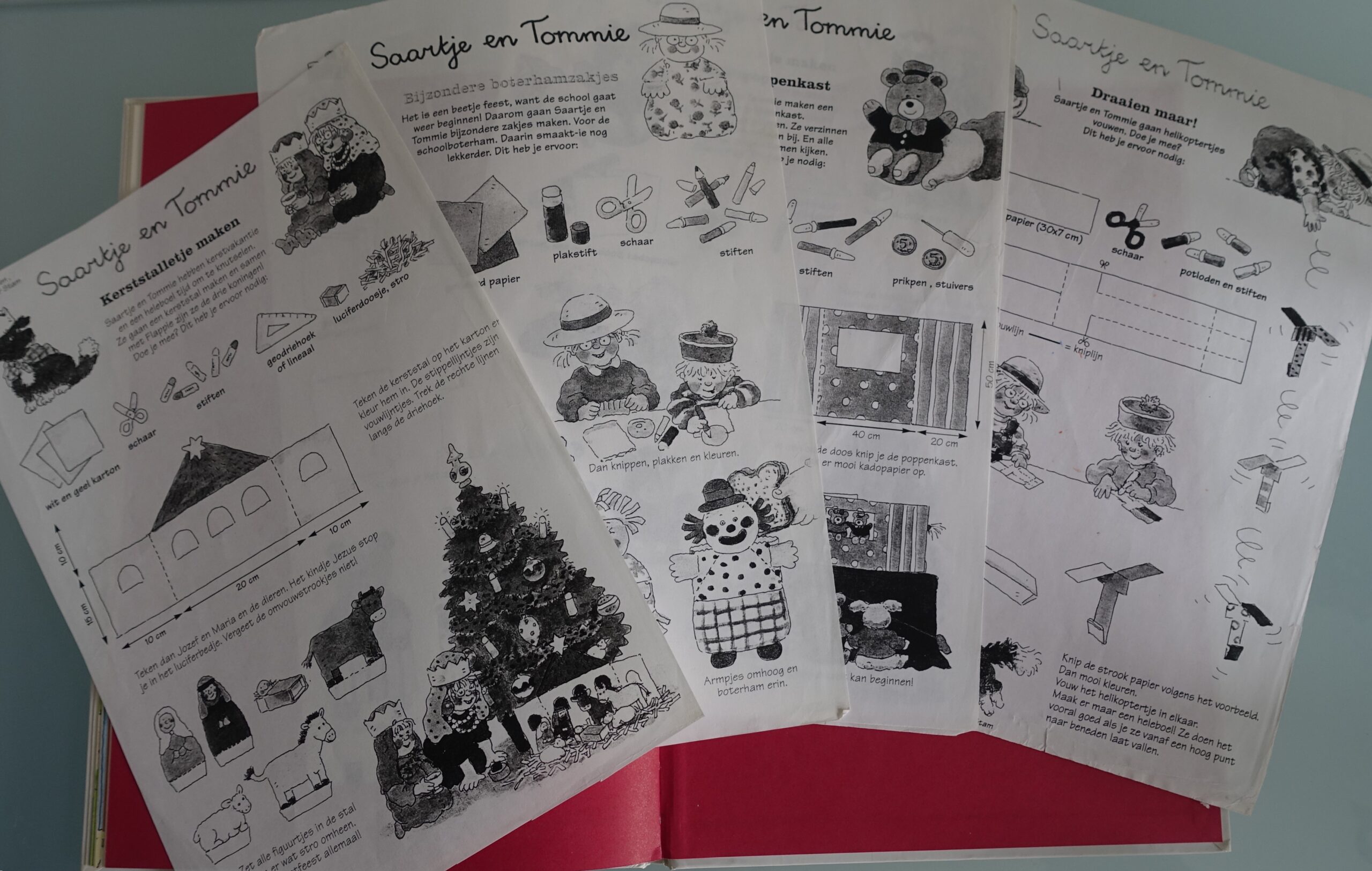 Het knutselboek van Saartje en Tommie - Francine Oomen - Afbeelding 7