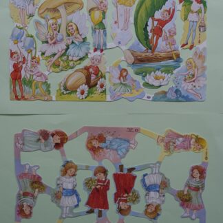 Poesieplaatjes - elfjes en kinderen