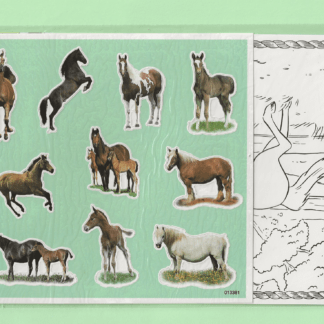 Paardenstickers