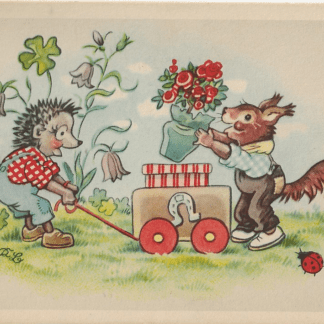 Egel en eekhoorn - ill. Fritz Baumgarten