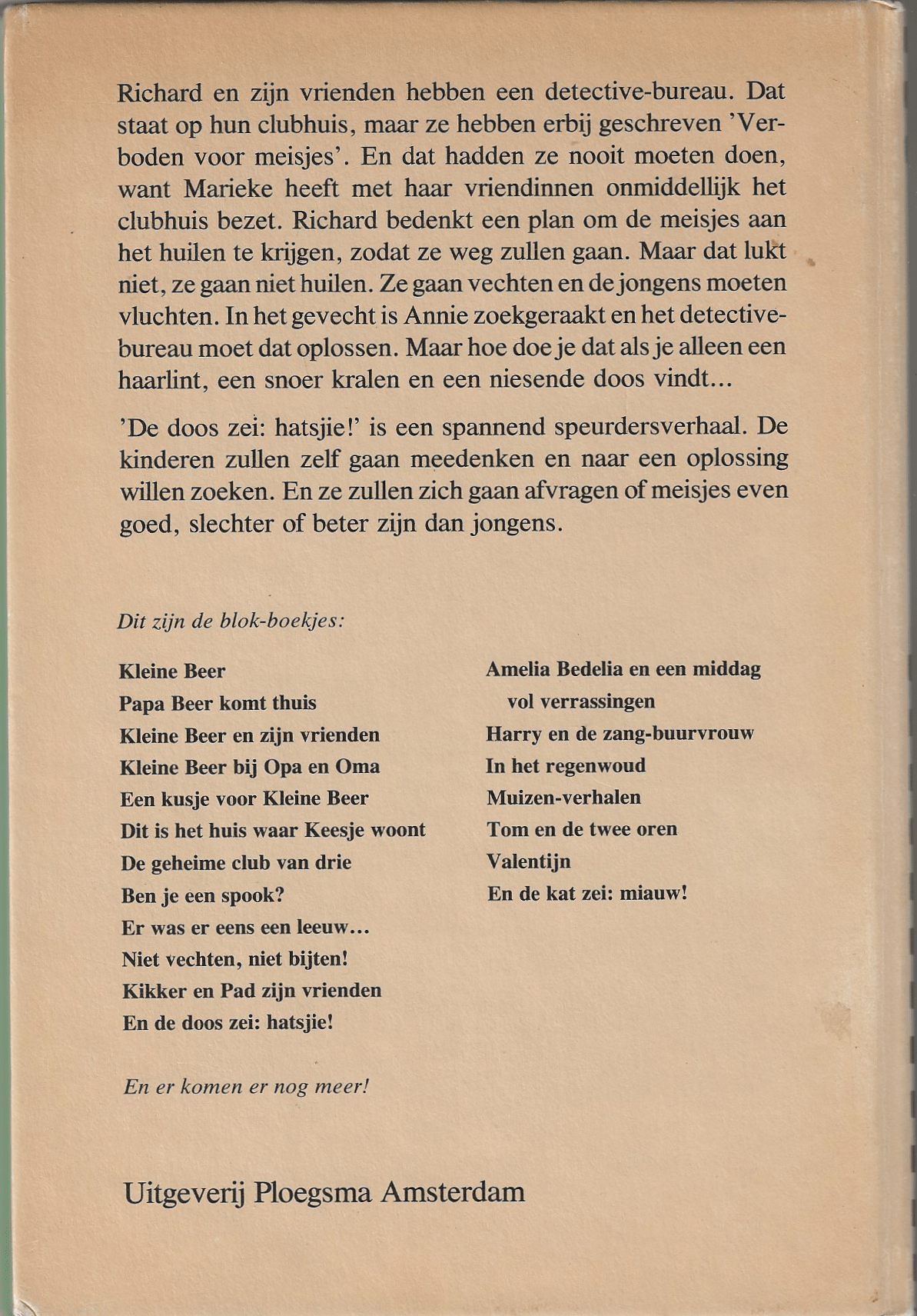 En de doos zei: hatsjie! - Crosby Bonsall - Afbeelding 7