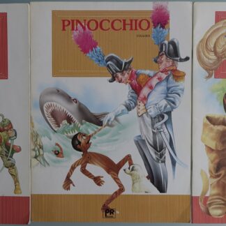 Pinocchio, Gelaarsde kat, Peter Pan