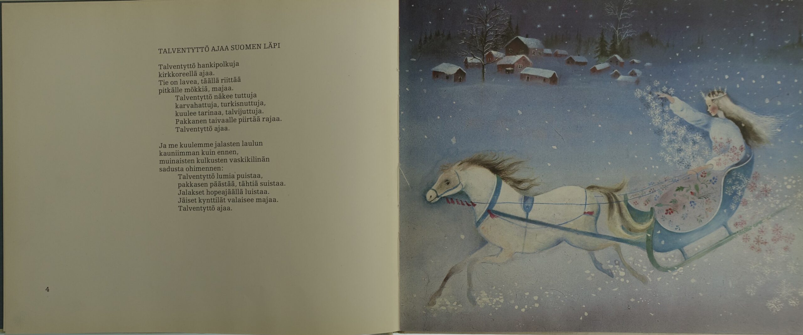 Lumijoutsen (Sneeuwzwaan) - Marja-Leena Mikkola - Afbeelding 3