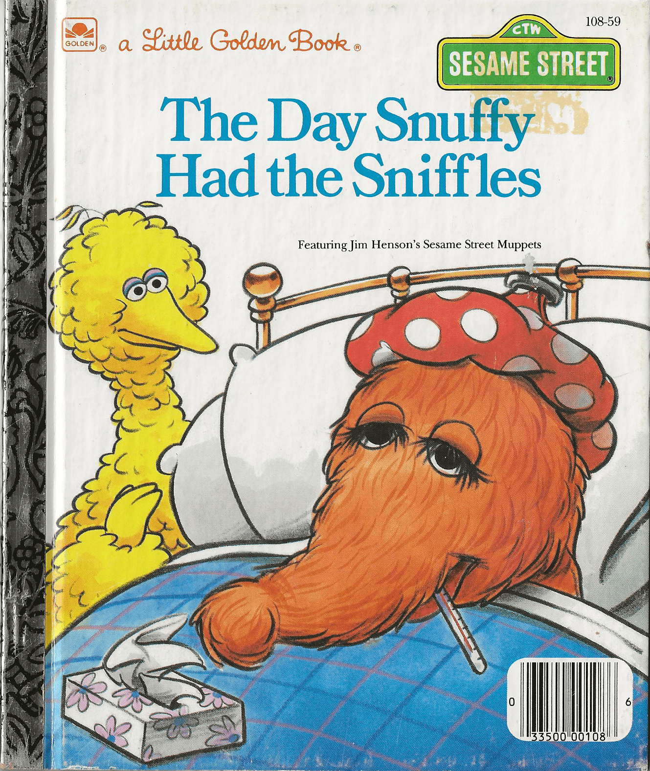 The Day Snuffy Had the Sniffles - a Little Golden Book