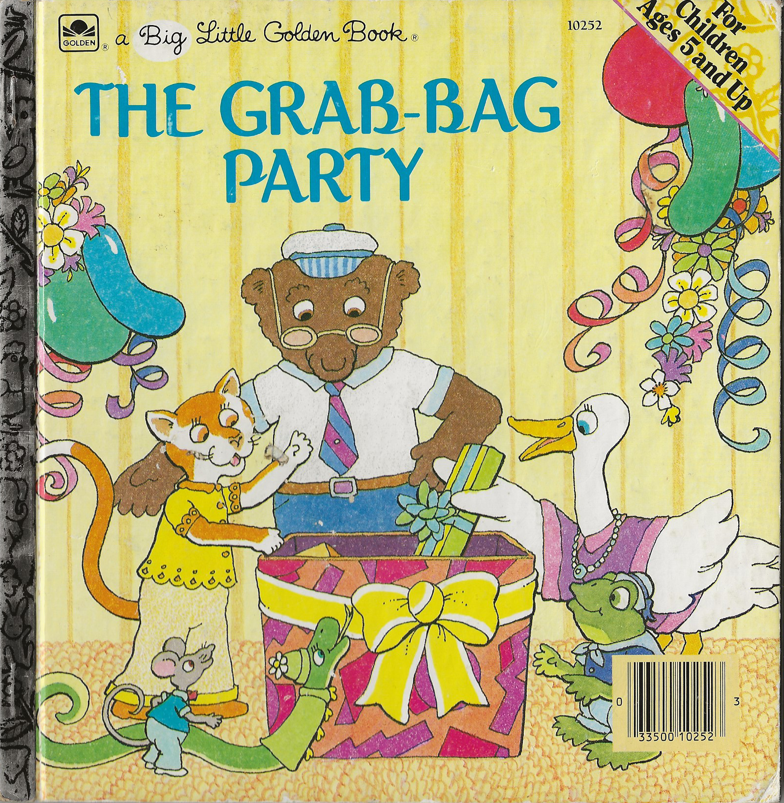The grab-bag party - a Big Little Golden Book