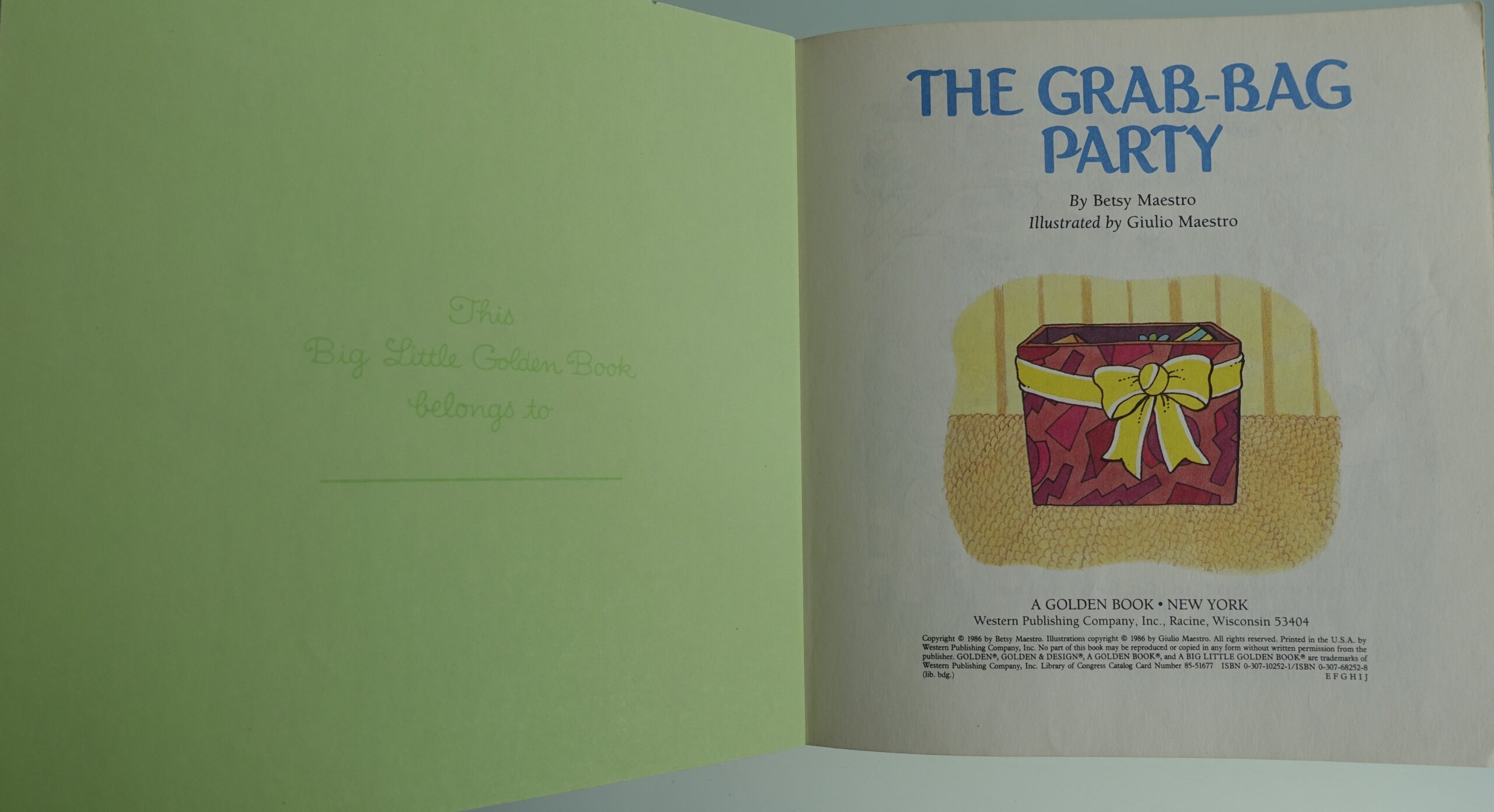 The grab-bag party - a Big Little Golden Book - Afbeelding 2