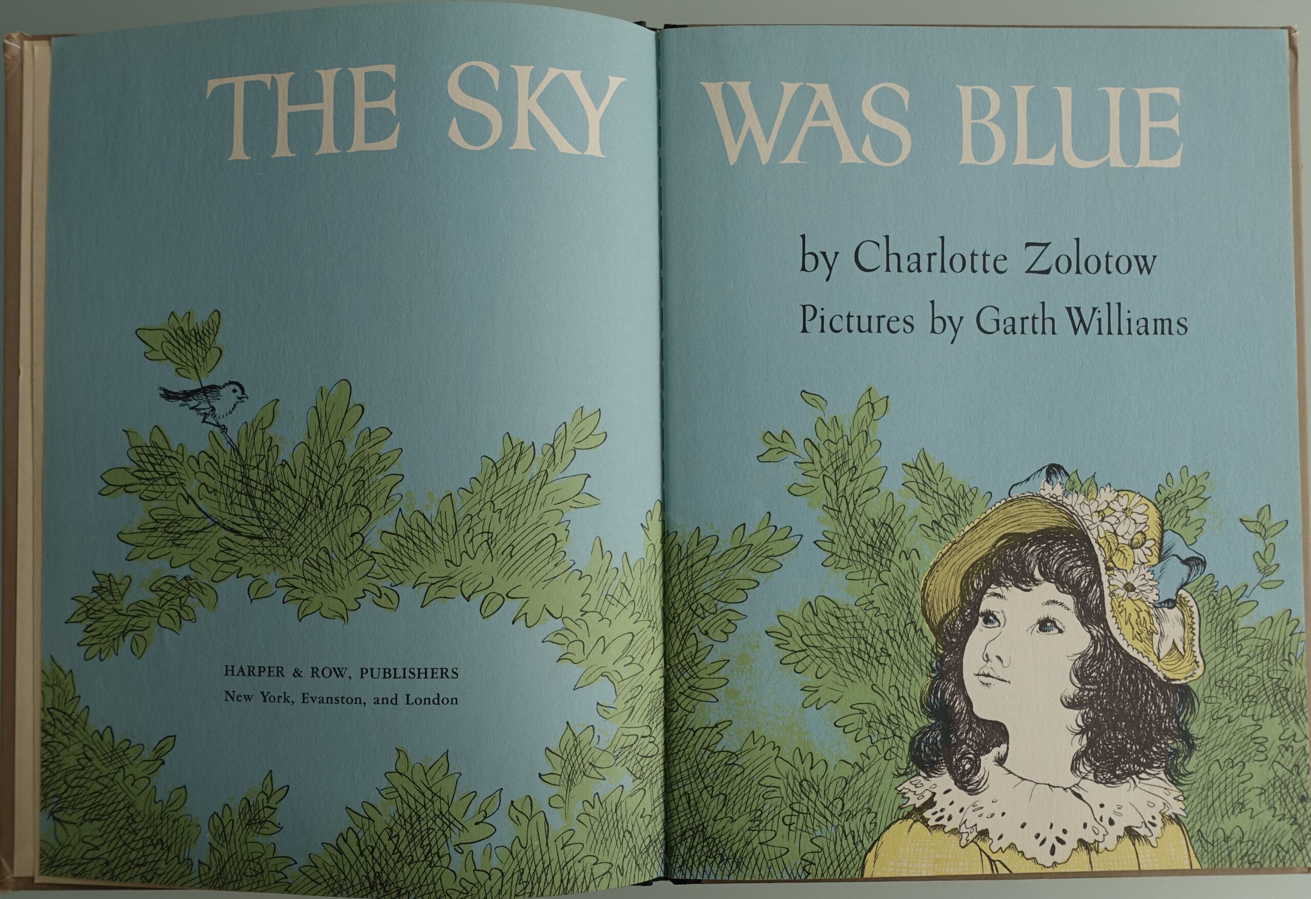 The sky was blue - Charlotte Zolotow - Afbeelding 2