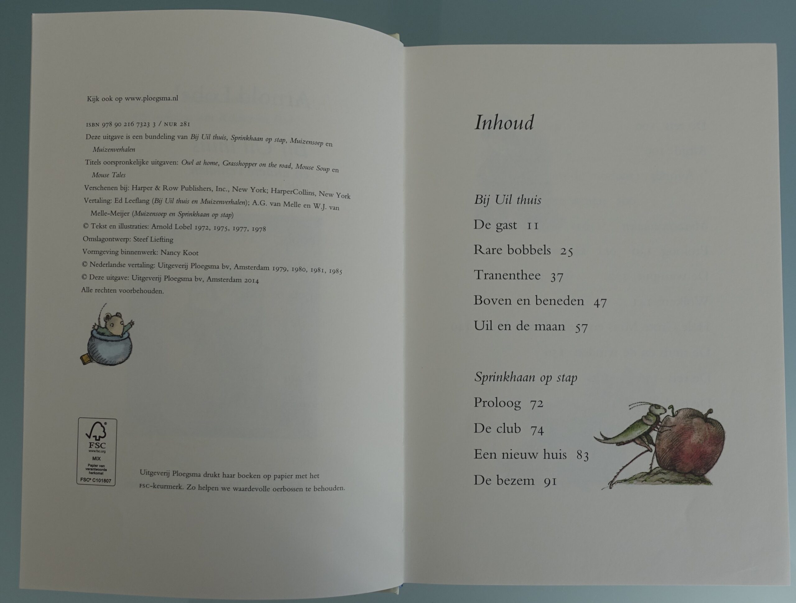 Bij uil thuis en andere verhalen - Arnold Lobel - Afbeelding 2