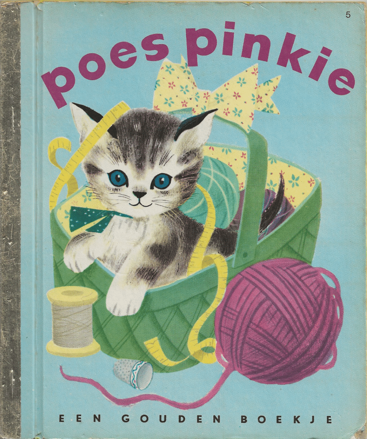 poes pinkie - Gouden Boekje nr. 5